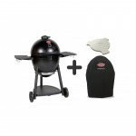 Anglinio lauko grilio Kamado Char-Griller Akorn rinkinys