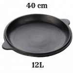 Ketaus keptuvė-dangtis su rankenomis 12L kazanui (40cm)