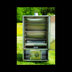 Nerūdijančio plieno rūkykla 200L