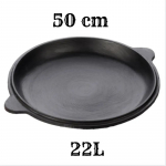 Ketaus keptuvė-dangtis su rankenomis 22L kazanui (50cm)