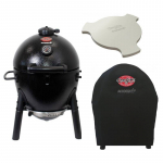 Anglinio lauko grilio Kamado Char-Griller Akorn Jr. rinkinys