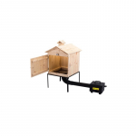 Medinė spygliuočio rūkykla Korys