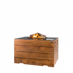 Dujinis lauko &scaron;ildytuvas Happy Cocooning Cocoon Table Teak Lounge