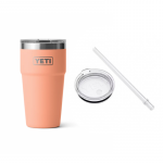 Termo puodelio ir dangtelio su &scaron;iaudeliu rinkinys YETI RAMBLER 591 ml