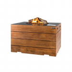 Dujinis lauko &scaron;ildytuvas Happy Cocooning Cocoon Table Teak Lounge