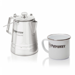 Petromax nerūdijančio plieno virdulio ir keturių puodelių rinkinys