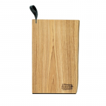Ąžuolinė pjaustymo lentelė Texas Club Rustic, 40cm