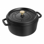 Ketaus puodas Staub La Cocotte 3.7 L Juodas