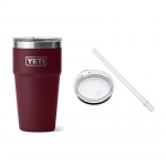 Termo puodelio ir dangtelio su &scaron;iaudeliu rinkinys YETI RAMBLER 591 ml