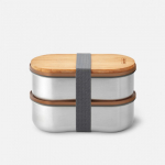 Nerūdijančio plieno bento maisto dėžutė Black+Blum
