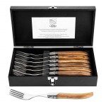 Steiko &scaron;akučių rinkinys Forged Luxury Line Olive Wood
