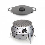 Petromax Atago rinkinys su kepimo plok&scaron;te ir grotelėmis