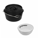 Ketaus puodas Petromax FT1 (be kojelių) + dovana