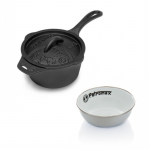 Ketaus puodas Petromax su rankena 1L + dovana