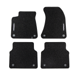 Veliūriniai HORIZON kilimėliai AUDI A8 (D4) 2009-2017 (Juodos spalvos)