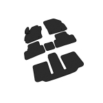 Tekstiliniai kilimėliai MAZDA 5 (6 vietų) 2008-2010