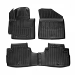 Guminiai 3D kilimėliai KIA Soul (PS) 2013-2019 (Juodos spalvos)