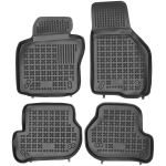 Guminiai kilimėliai SEAT Leon II 2005-2013 (Paauk&scaron;tintais kra&scaron;tais)