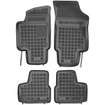 Guminiai kilimėliai SKODA Citigo 2011-2019 (Paauk&scaron;tintais kra&scaron;tais)