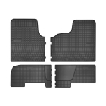 Guminiai kilimėliai ElToro OPEL Vivaro 2014&rarr; (dvi eilės) (Be bortelių)