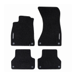 Veliūriniai HORIZON kilimėliai AUDI A5 Sportback (F5) 2016-2024 (Juodos spalvos)