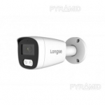 IP stebėjimo kamera Longse BMSCKL500WH/A, 2,8mm, 5Mp, POE, baltos &scaron;viesos LED iki 25m, mikrofonas, žmogaus ir automobilio detekcija