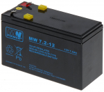 AKUMULIATORIUS 12V/7.2AH-MW