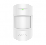 Belaidis kombinuotas stiklo dūžio ir judesio daviklis AJAX WRL COMBIPROTECT 7170 / 38097, baltas