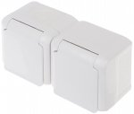 LIZDAS MONTUOJAMAS ANT PAVIR&Scaron;IAUS DVIGUBAS LE-782377 FORIX 230 V 16 A IP44 LEGRAND