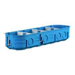 4 vietų dėžutė į gipsą Simet P4x60D (63mm gylio)