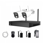 2 WIFI kamerų komplektas Longse LW5MC82B1, 5Mp, 2,8mm, 30m IR, 30m LED, žmogaus ir automobilio detekcija