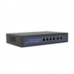 Tinklo &scaron;akotuvas Longse HT412 10/100Mbps 6 jungtys, 4xPOE