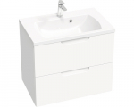 Spintelė voniai Ravak Classic II SD 70 cm balta/balta su praustuvu