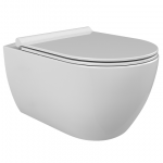 WC puodas City Slim pakabinamas, su Soft Close dangčiu