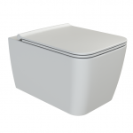 WC puodas Hera Slim pakabinamas, su Soft Close dangčiu