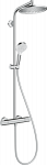 Termostatinė du&scaron;o sistema Hansgrohe Crometta S 240 27267000 chromas