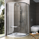 Du&scaron;o kabina Ravak Pivot PSKK3 90 x 90 cm satinas,  skaidrus stiklas