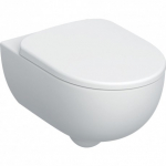 WC puodas Geberit Selnova Rimfree pakabinamas, baltas, su Soft Close dangčiu