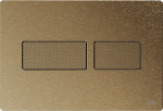 WC klavi&scaron;as TECE solid 9240435 matinės bronzos su deimanto faktūra