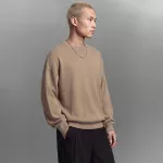 Loose fit megztinis
