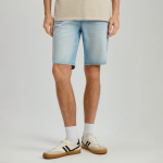 Džinsiniai &scaron;ortai su elastingu juosmeniu