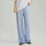 Wide leg kelnės