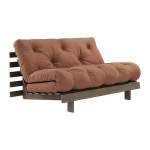 Sulankstoma sofa oranžinės spalvos/vario spalvos 140 cm Roots &ndash; Karup Design