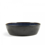 Juodos spalvos/mėlynos spalvos i&scaron; akmens masės mažas dubuo Gastro Dark Blue/Black &ndash; Bitz