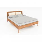 Ąžuolinė dvigulė lova 180x200 cm Pola - The Beds