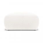Pufas baltos spalvos i&scaron; boucle Molino &ndash; Micadoni Home