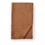 Rudos spalvos i&scaron; medvilnės antklodė ir pledas 150x200 cm Jaipur Chunky Waffle &ndash; Pineapple Elephant