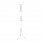 Baltos spalvos i&scaron; metalo palto stovas 42x172 cm Jorid &ndash; Yes Everyday