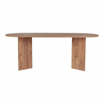Valgomojo stalas i&scaron; pu&scaron;ies 90x200 cm Sabella &ndash; Kalune Design