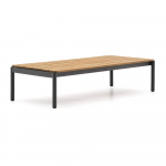 I&scaron; tikmedžio masyvo sodo kavos staliukas 63x149 cm Sorells &ndash; Kave Home